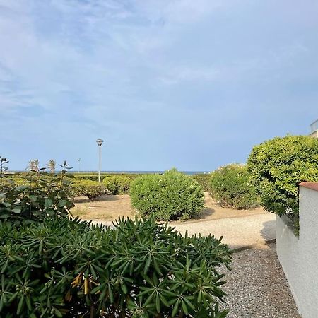 Le Grand Large 3 Pieces En Rez De Jardin, Avec Terrasse Et Acces Direct A La Plage A Pied Le Barcarès Eksteriør bilde