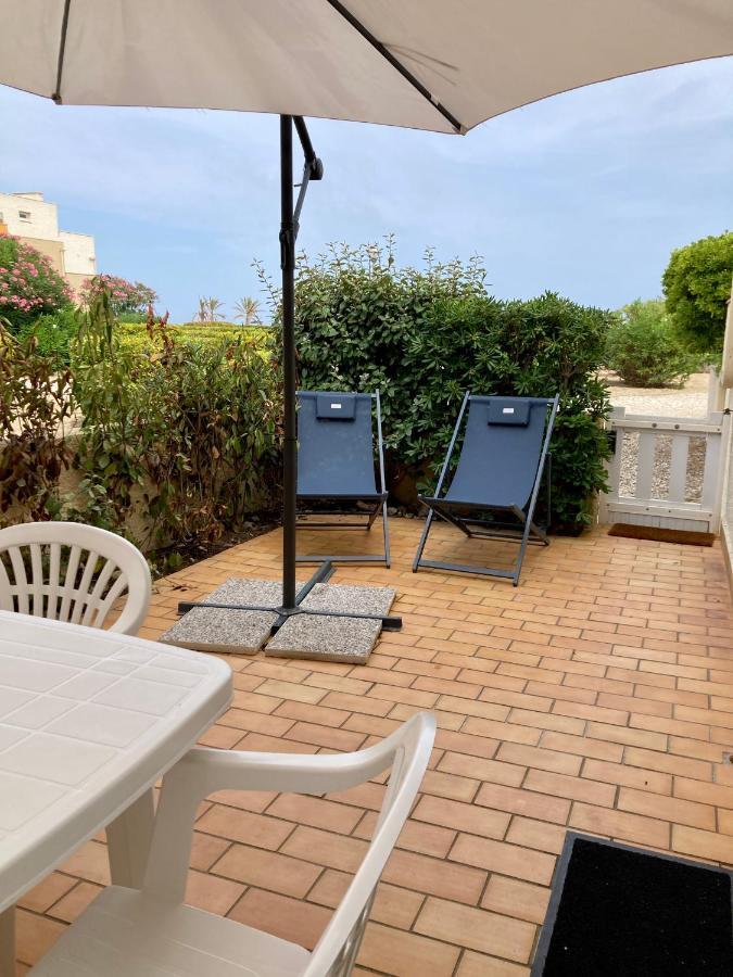 Le Grand Large 3 Pieces En Rez De Jardin, Avec Terrasse Et Acces Direct A La Plage A Pied Le Barcarès Eksteriør bilde